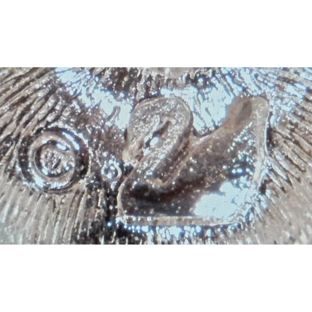 Swarovski Crystal Brave‎ Heart American Flag Patriotic Commemorative Tack Pin